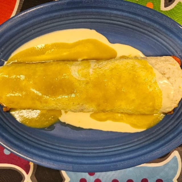 Seafood Burrito.