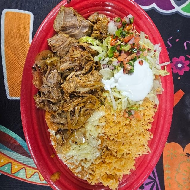 Carnitas Dinner.